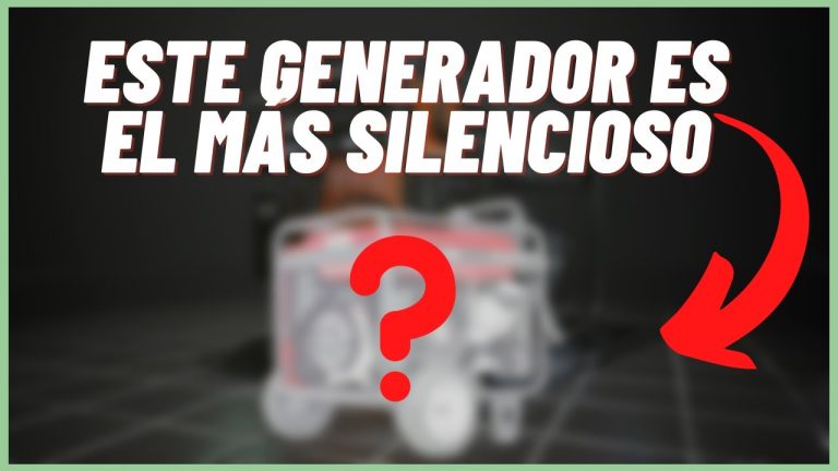 El generador más silencioso: ¿Cuál es la mejor opción?