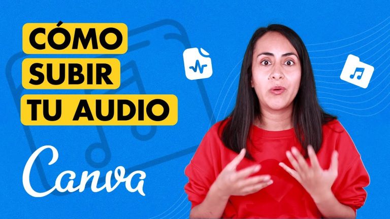 Cómo insertar un audio en Canva: Guía rápida y sencilla