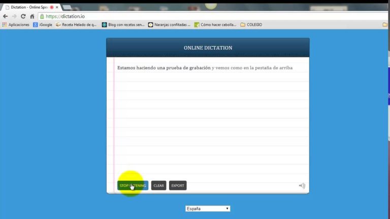 Programa de escritura automática: convierte tu voz en texto