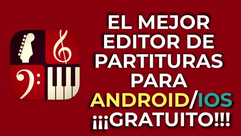 Las mejores apps gratuitas para escribir partituras