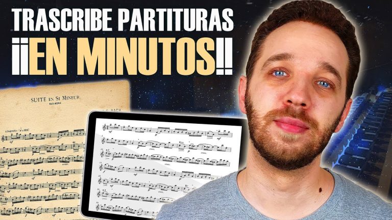 Cómo sacar la partitura de un audio: guía optimizada