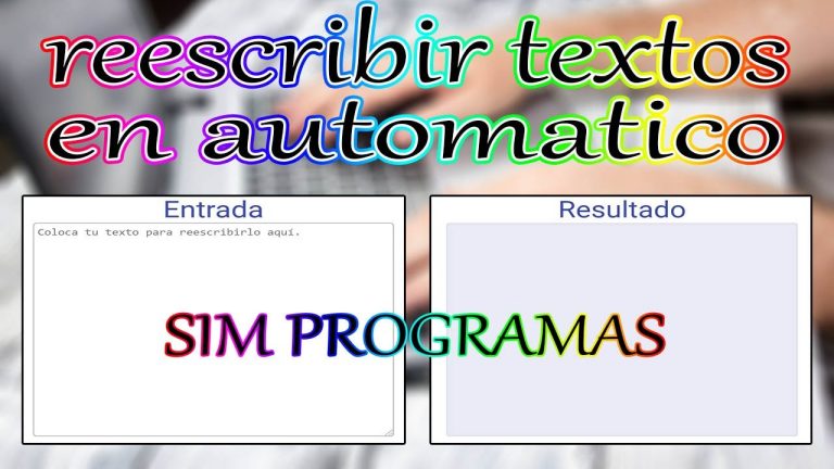 Técnicas de reescritura para evitar el plagio