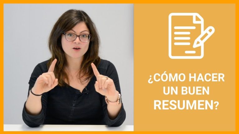 Guía para iniciar un resumen de un texto