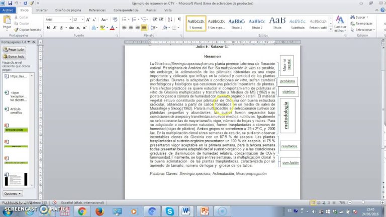 Guía práctica para hacer un resumen de un artículo