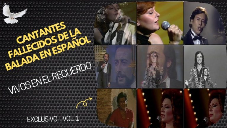 Cantantes españoles fallecidos en los 70: Una mirada nostálgica