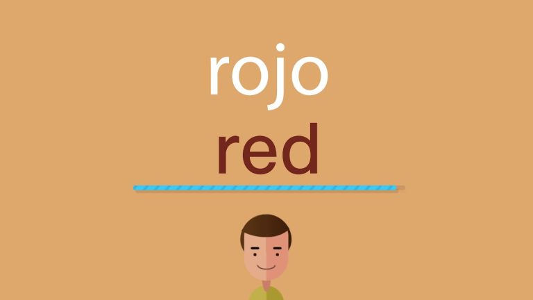 Traductor de Rojo al Inglés