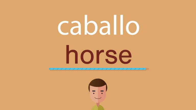 Traducción de caballo al inglés: Guía concisa