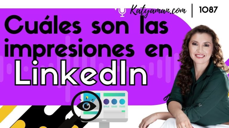 Entendiendo las impresiones en LinkedIn