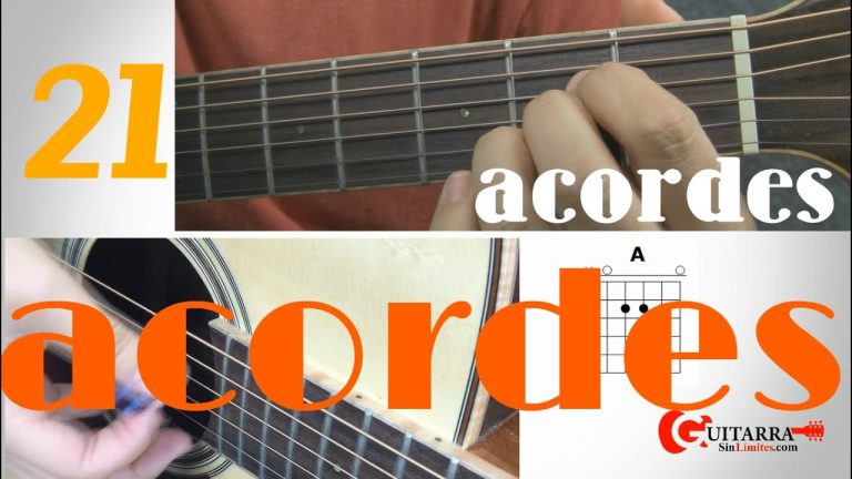 Lista completa de acordes de guitarra para imprimir