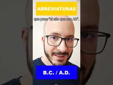 Significado de &#8216;A.D.&#8217; en inglés