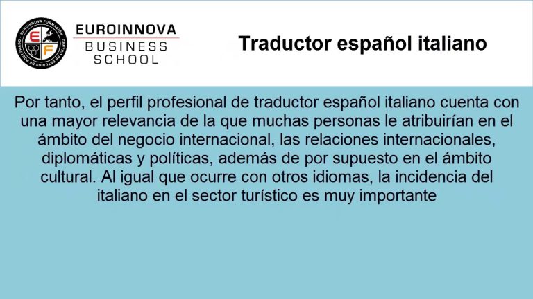 Traductor español italiano preciso: Encuentra la herramienta perfecta