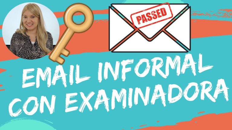 Ejemplo de Email Informal en Inglés